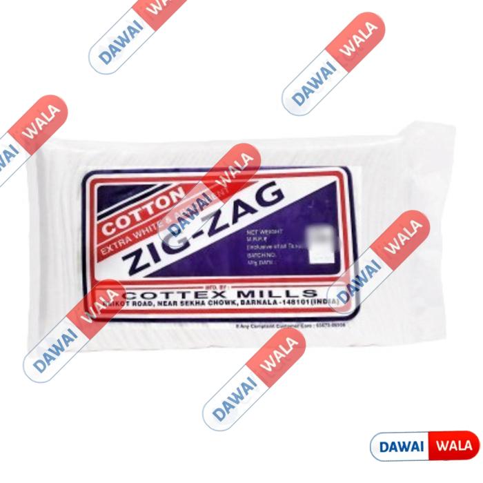 Zig-Zag Absorbent Cotton