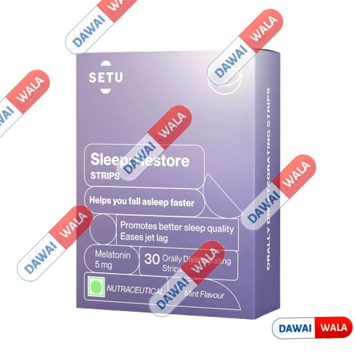 Setu Sleep Restore Disintegrating Strip Mint