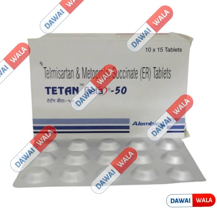 Tetan Beta 50 Tablet ER