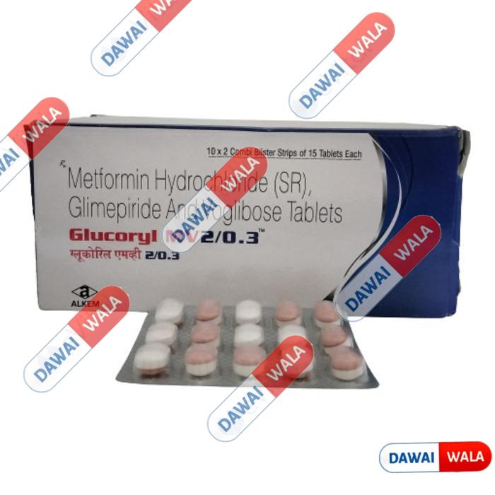 Glucoryl MV 2/0.3 Tablet