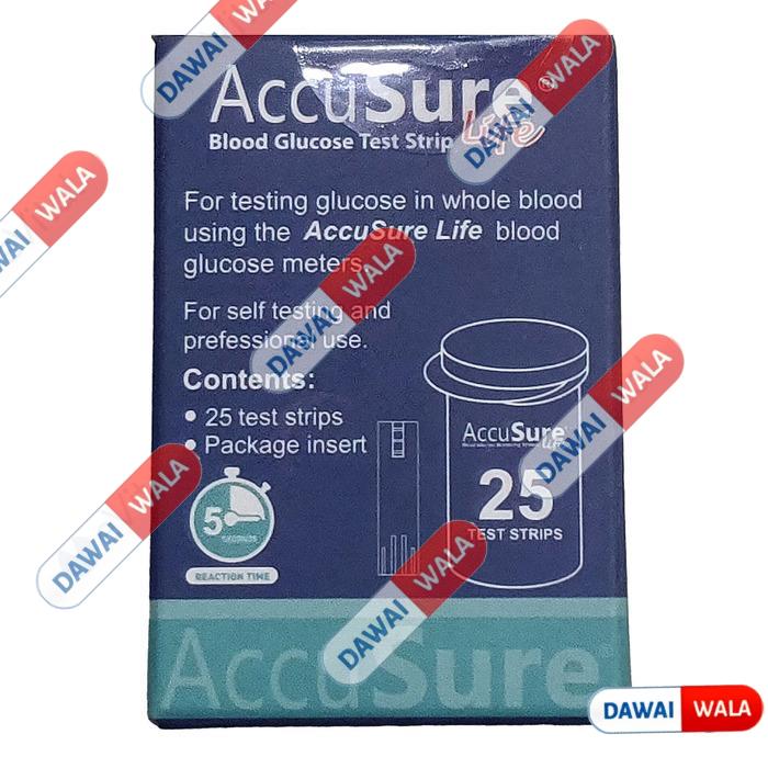 Accusure Life Blood Glucose Test Strip