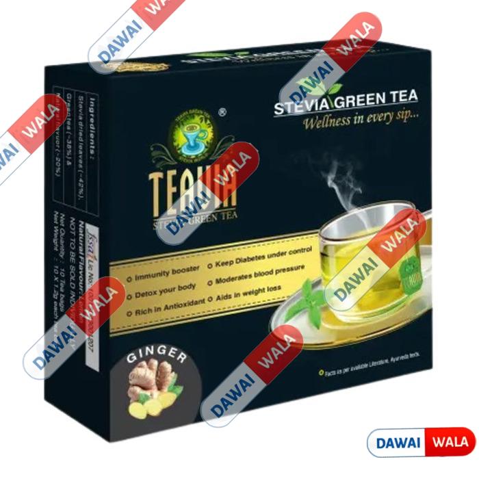 Stevia Teavia Green Tea Ginger