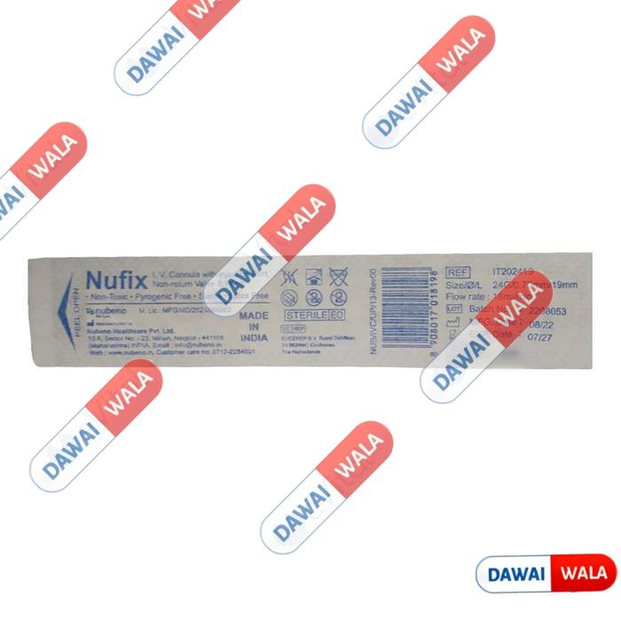 Nufix IV Cannula (24G)