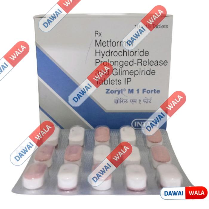 Zoryl M 1 Forte Tablet
