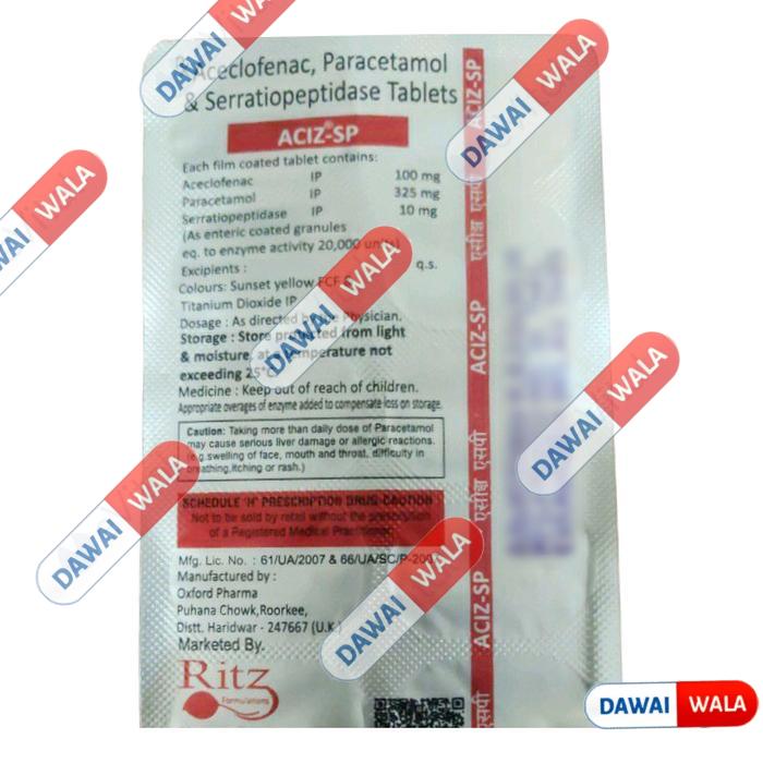 Aciz-SP Tablet