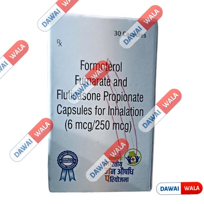 Formoterol Fumarate (6mcg) & Fluticasone Propionate (250mcg) Capsule