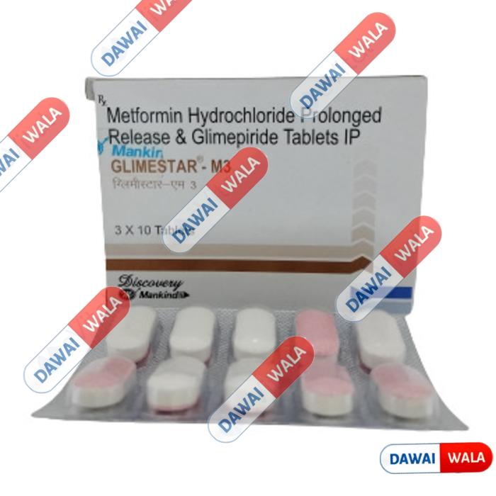 Glimestar-M 3 Tablet PR