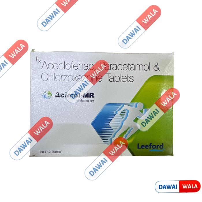 Acimol MR 100mg/325mg/250mg Tablet