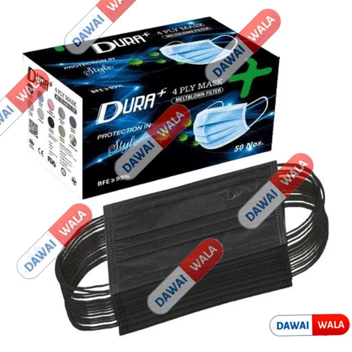 Dura Plus 4 PLY Mask Balck
