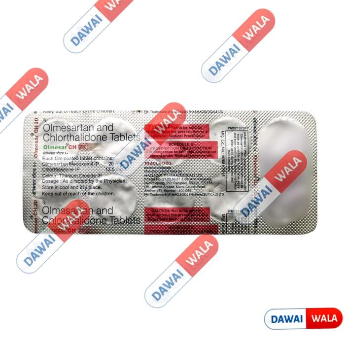 Olmesar CH 20 Tablet