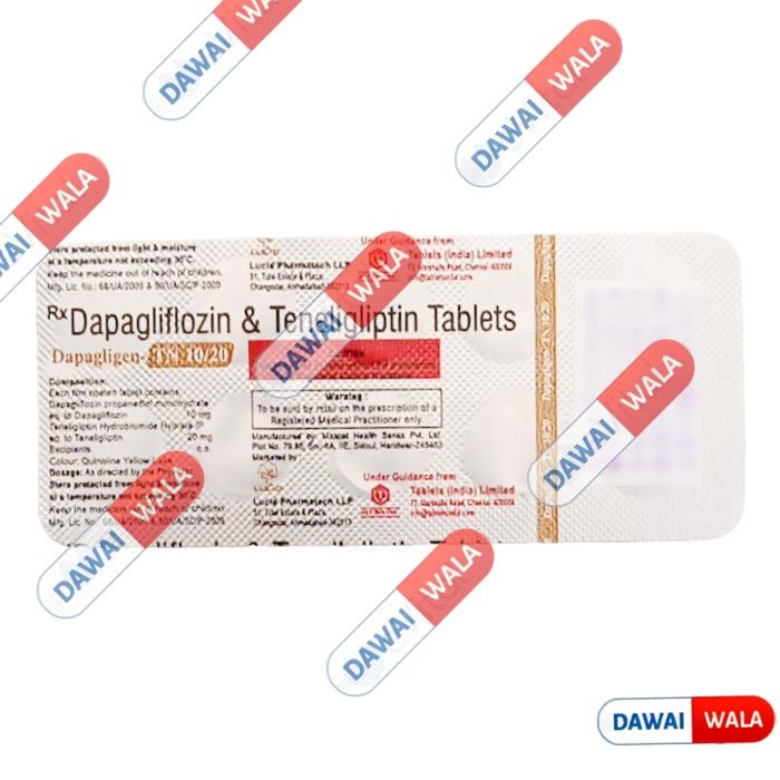 Dapagligen TN 10/20 Tablet