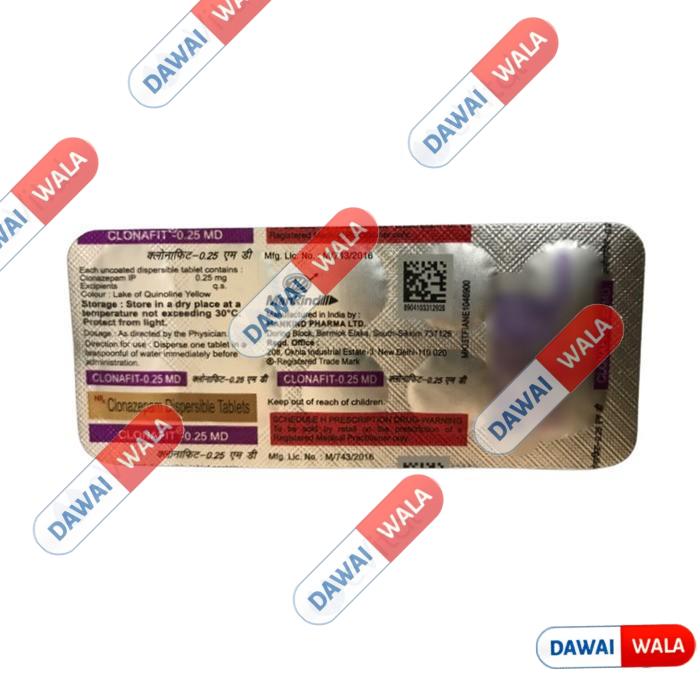 Clonafit-0.25 MD Tablet