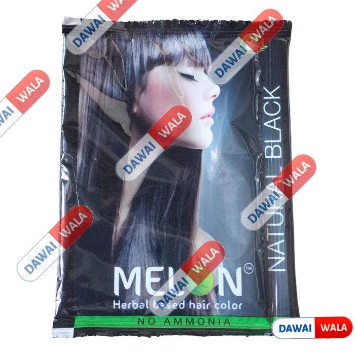 Melon Herbal Hair Color Natural Black