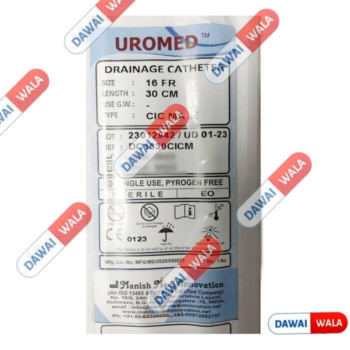 Uromed Drainage Catheter (16FR)