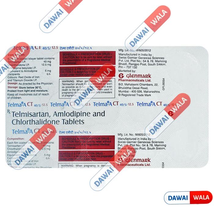 Telma-ACT 40/5/12.5 Tablet