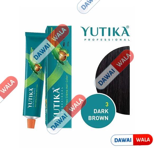 Yutika Hair Color Dark Brown 3
