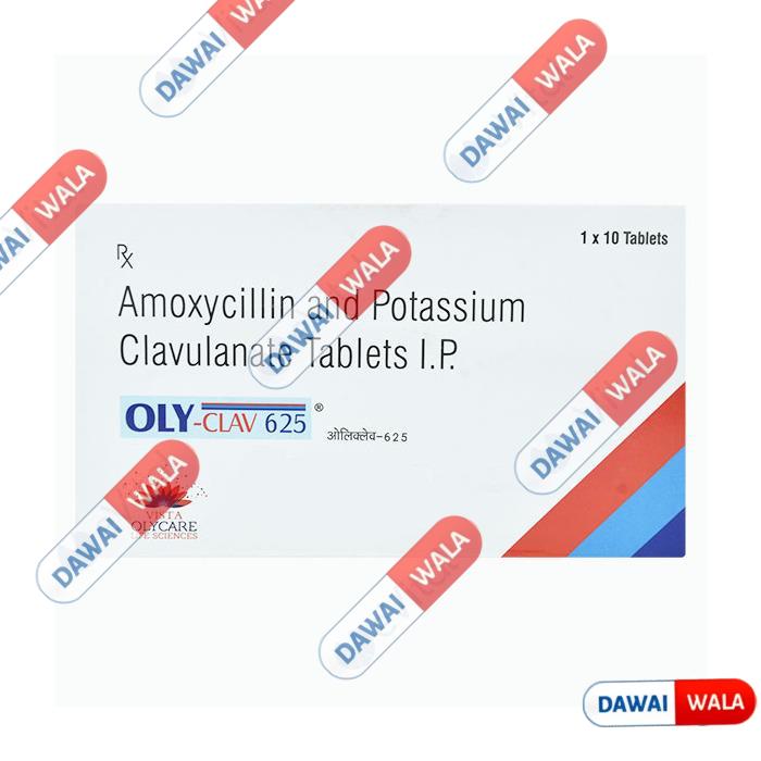 Oly Clav 625 Tablet