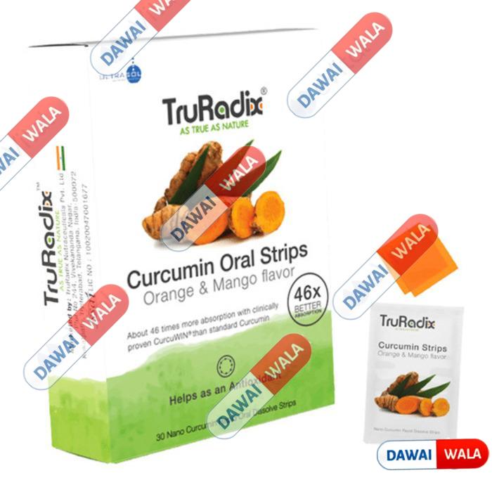 Curcumin Oral Strips Orange & Mango