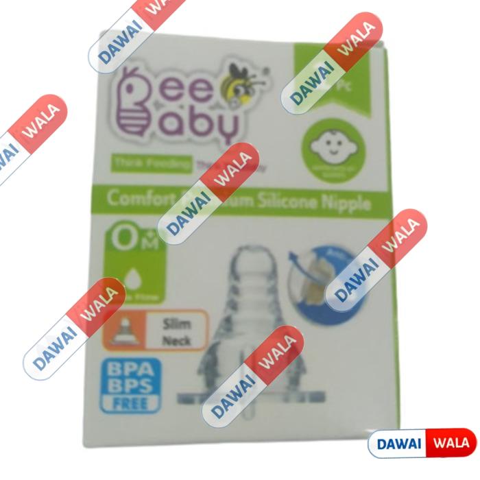 Beebaby Comfort Premium Silicone Nipple (0m+)
