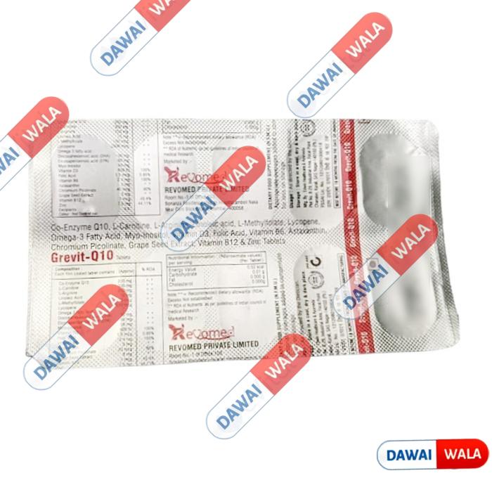 Grevit Q 10 Tablet