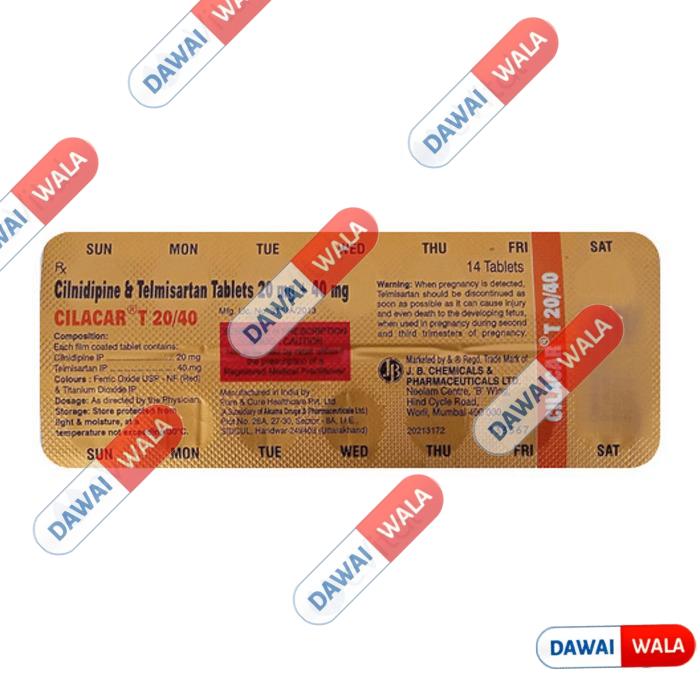 Cilacar T 20/40 Tablet
