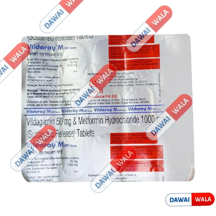 Vildaray M SR Forte Tablet