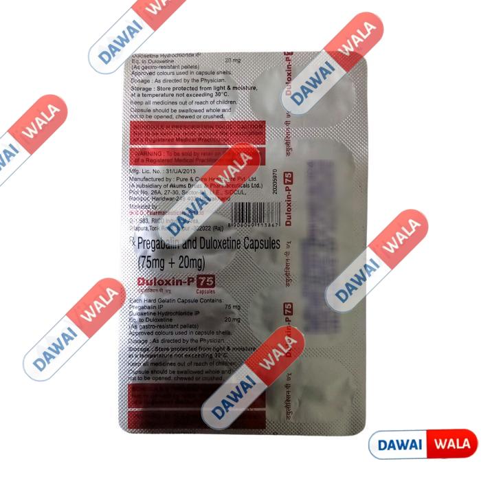 Duloxin-P 75 Capsule