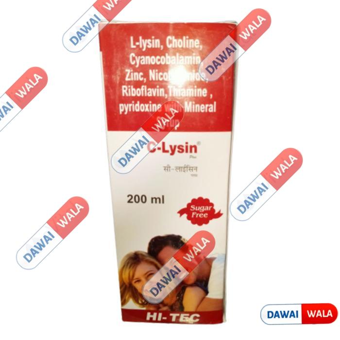C-Lysin Plus Syrup Sugar Free