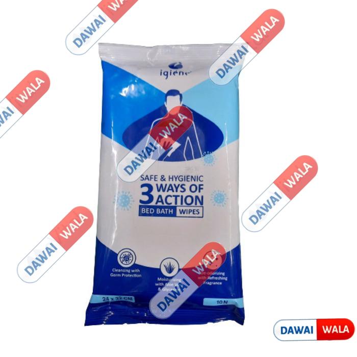 Igiene Bed Bath Wipes