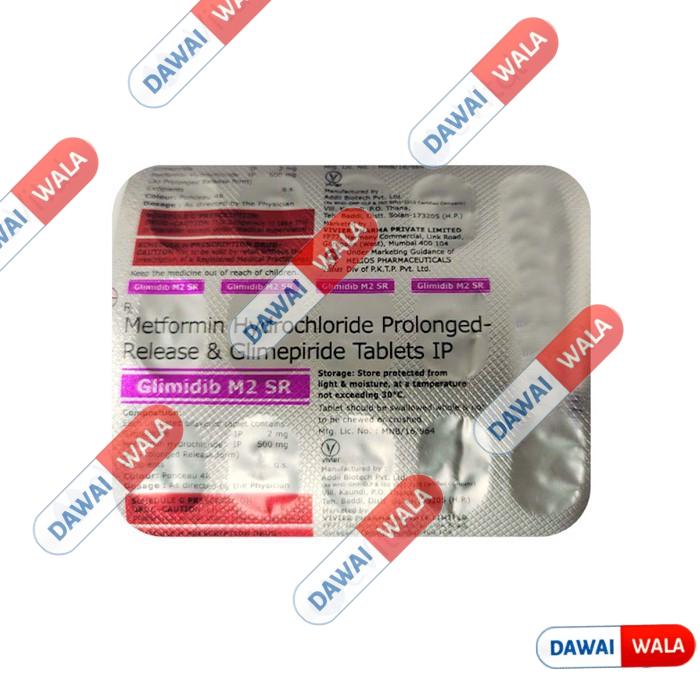 Glimidib M 2 SR Tablet