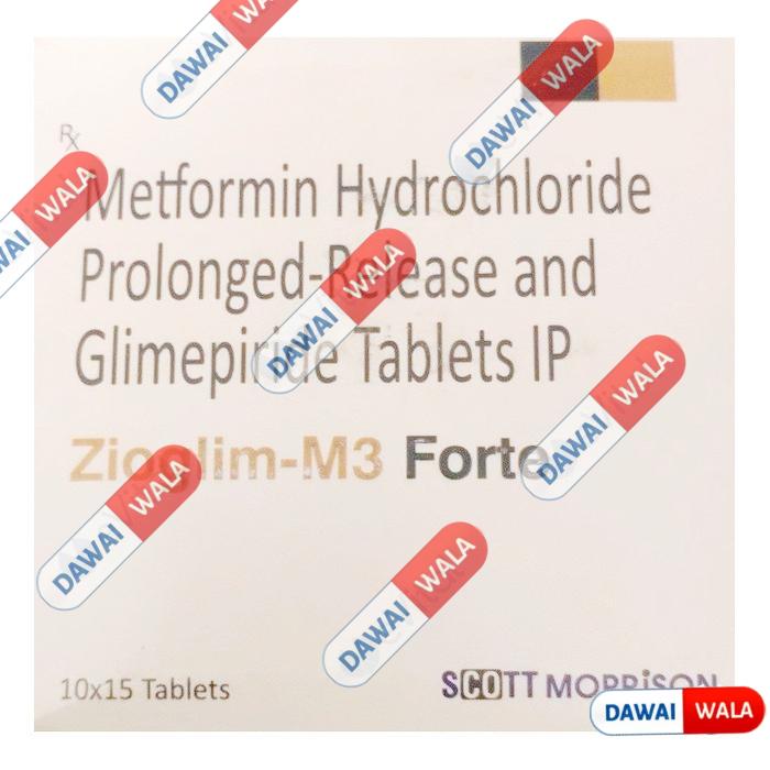 Zioglim-M3 Forte Tablet