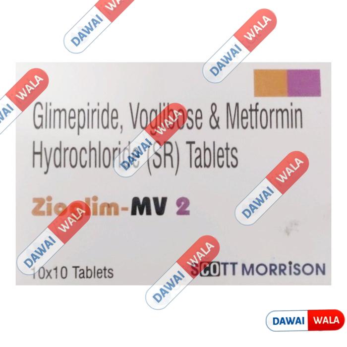 Zioglim-MV 2 Tablet