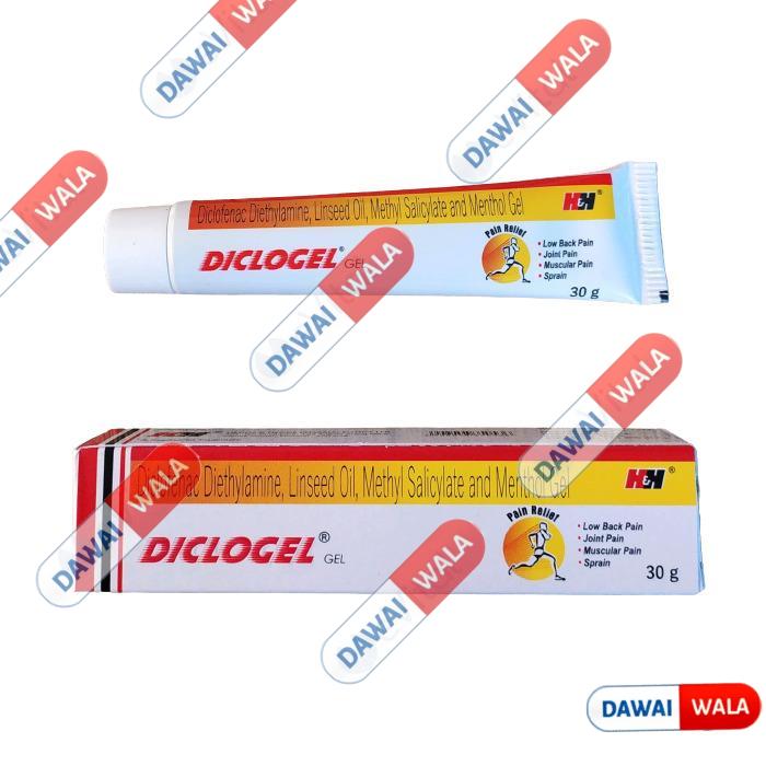 Diclogel Pain Relief Gel | For Lower Back Pain, Joint Pain, Muscular Pain & Sprain