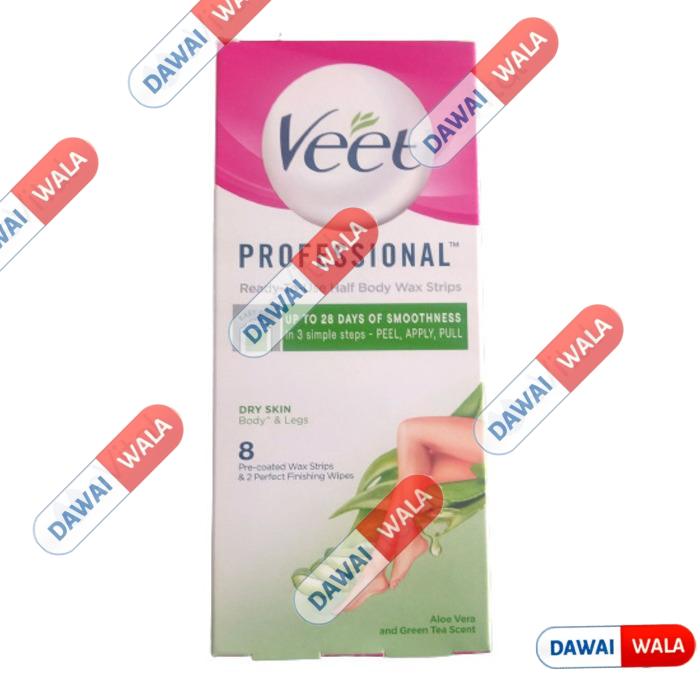 Veet Professional Wax Strips Dry Skin