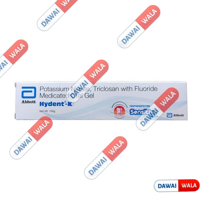 Hydent-K Medicated Oral Gel with Fluoride | Toothpaste for Sensitive Teeth