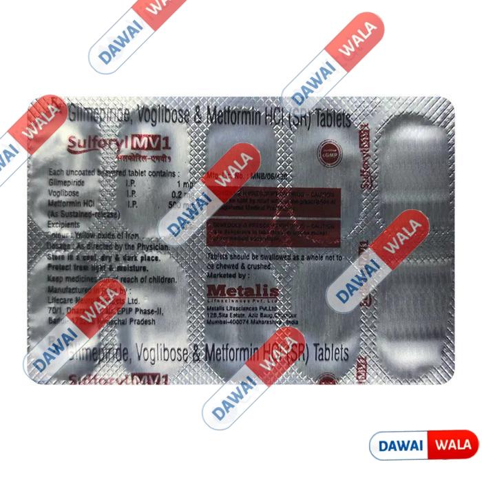 Sulforyl MV 1 Tablet