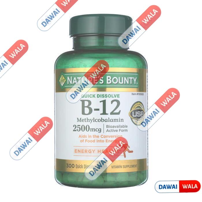 Natures Bounty B-12 2500mcg Tablet