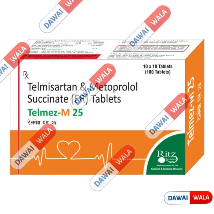 Telmez-M 25 Tablet