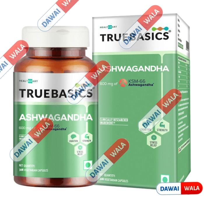 TrueBasics Ashwagandha 600mg Capsule