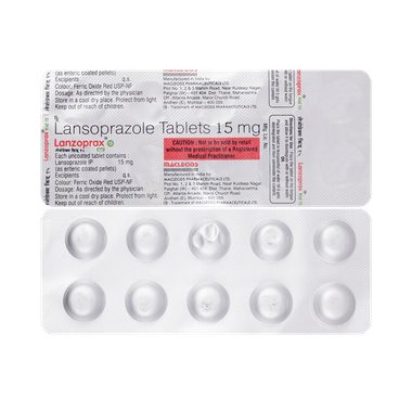 Lanzoprax Kid 15mg Tablet