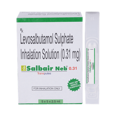 Salbair Neb 0.31 Transpules