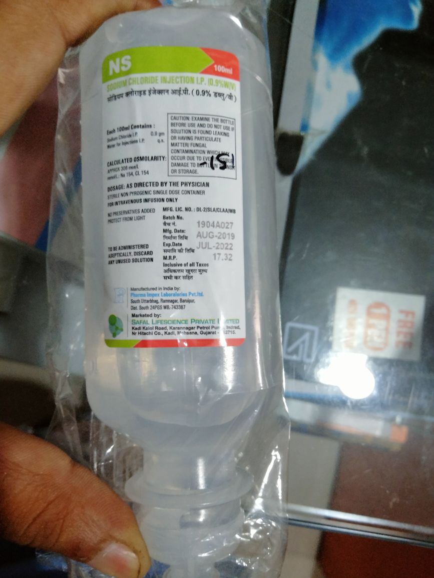 Safal Ns 0.9% W/w Infusion