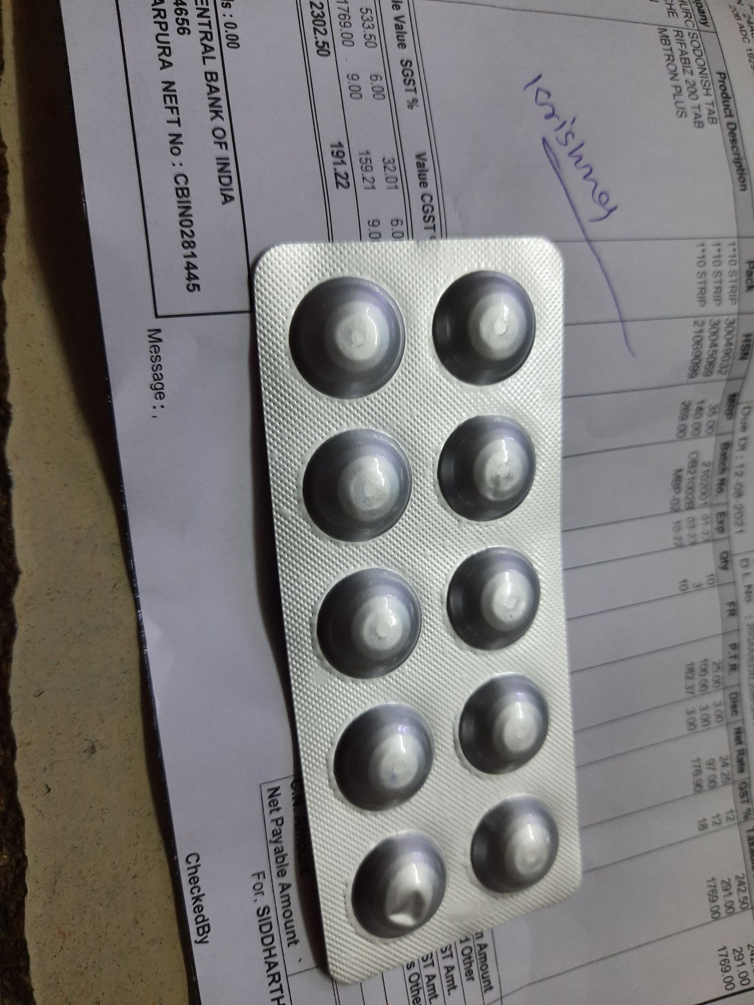Rifabiz-200 Tablet