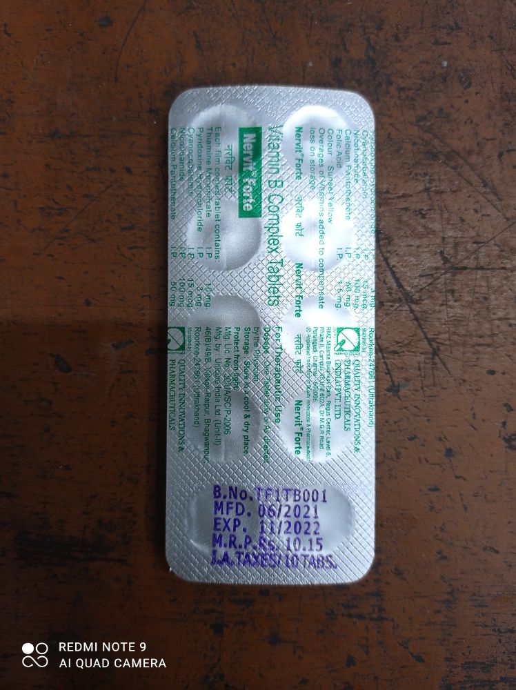 Nervit Forte Tablet