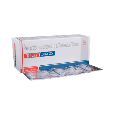 Telvas Beta 25 Tablet
