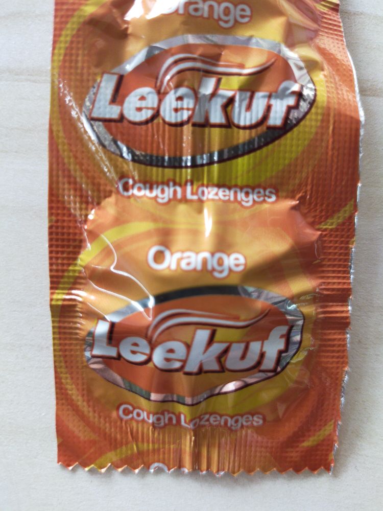 Leekuf Lozenge Orange