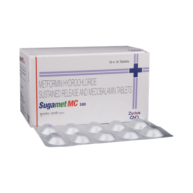 Sugamet MC 500 Tablet