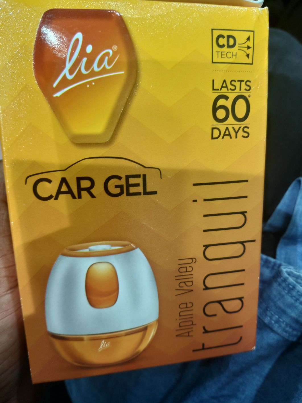 Lia Alpine Valley Tranquil Car Freshener Gel