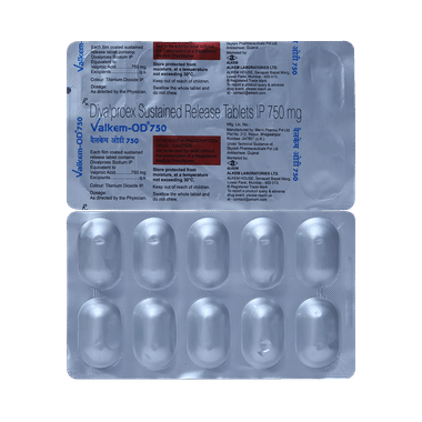 Valkem-OD 750 Tablet