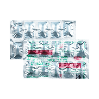 Zarbose-M 0.2 Tablet